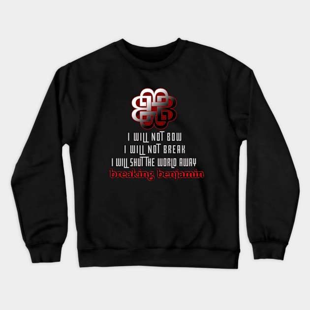 Breaking Benjamin Crewneck Sweatshirt by GenXDesigns